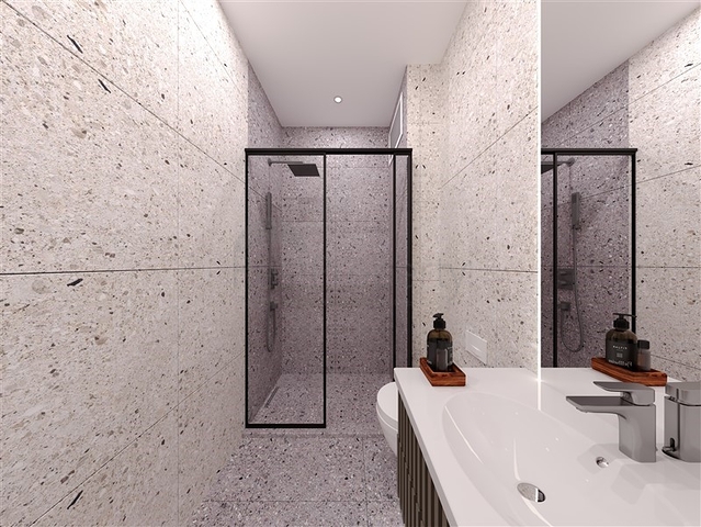 Жилой комплекс на завершающей стадии строительства в микрорайоне Тедже