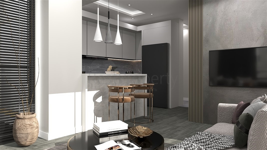 Жилой комплекс на завершающей стадии строительства в микрорайоне Тедже