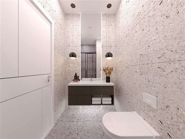 Жилой комплекс на завершающей стадии строительства в микрорайоне Тедже