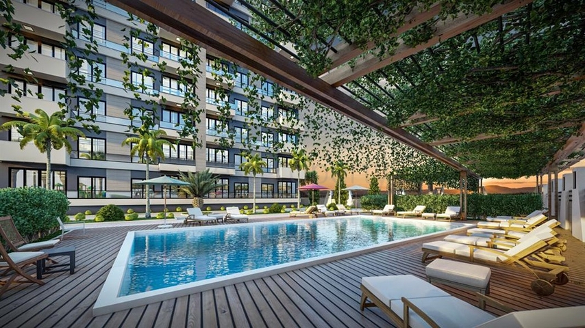 Готовые квартиры в новом жилом комплексе в районе Арпачбахшиш