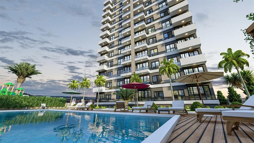 Готовые квартиры в новом жилом комплексе в районе Арпачбахшиш