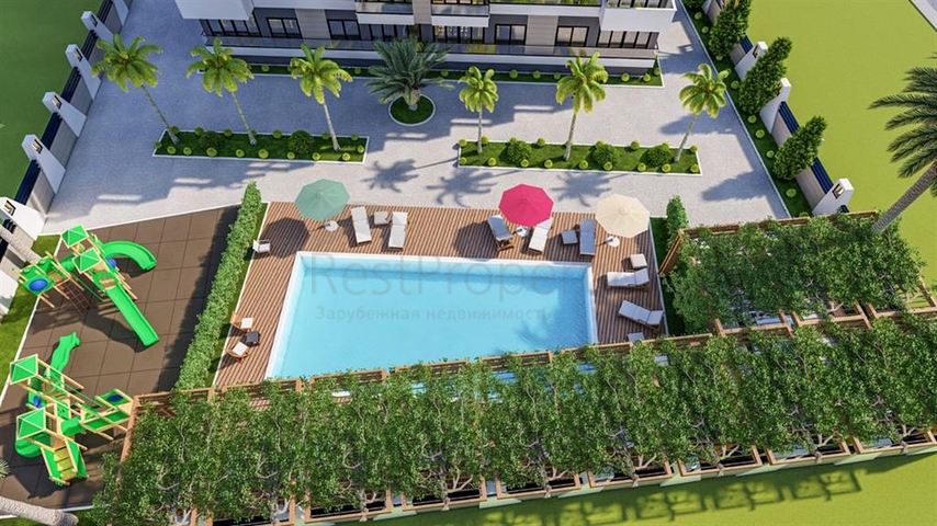 Готовые квартиры в новом жилом комплексе в районе Арпачбахшиш