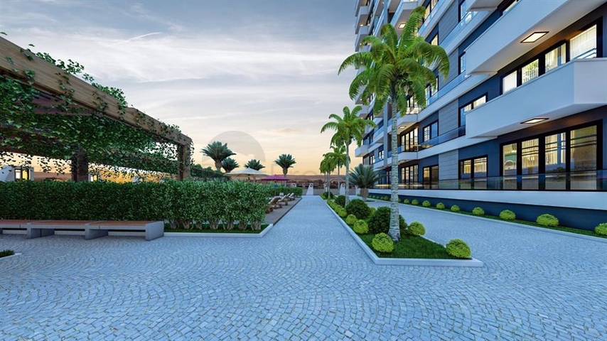 Готовые квартиры в новом жилом комплексе в районе Арпачбахшиш