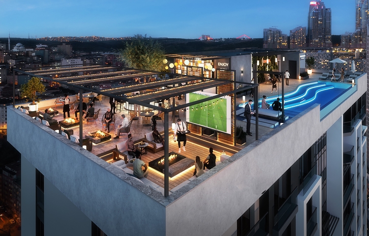 5-звездочное размещение в новом роскошном жилом комплексе в районе Маслак