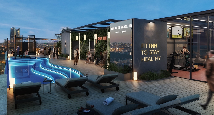 5-звездочное размещение в новом роскошном жилом комплексе в районе Маслак