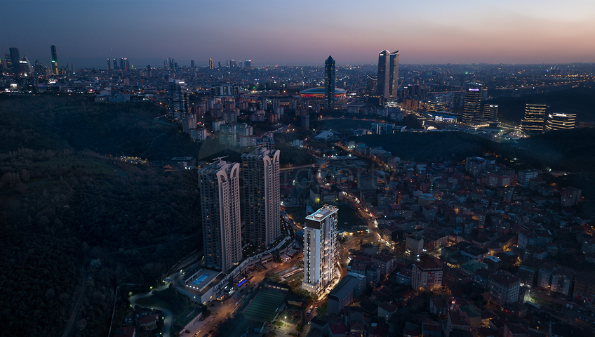 5-звездочное размещение в новом роскошном жилом комплексе в районе Маслак