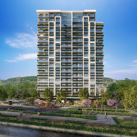 5-звездочное размещение в новом роскошном жилом комплексе в районе Маслак