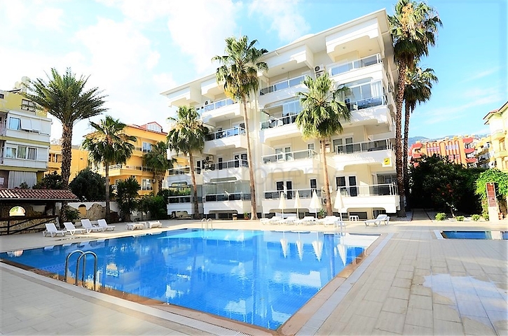 Квартира 1+1 в 300 метрах от пляжа Клеопатра.