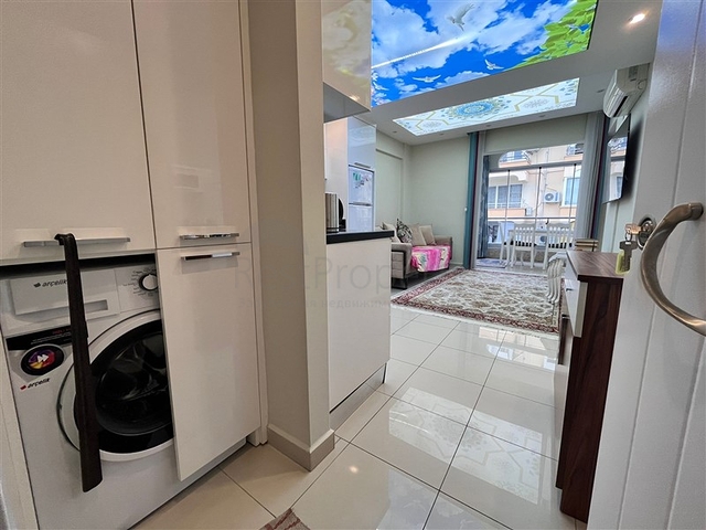 Квартира 1+1 в 300 метрах от пляжа Клеопатра.