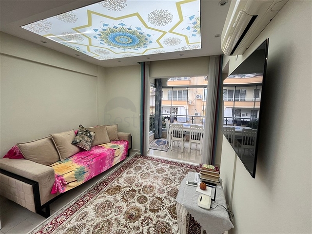 Квартира 1+1 в 300 метрах от пляжа Клеопатра.