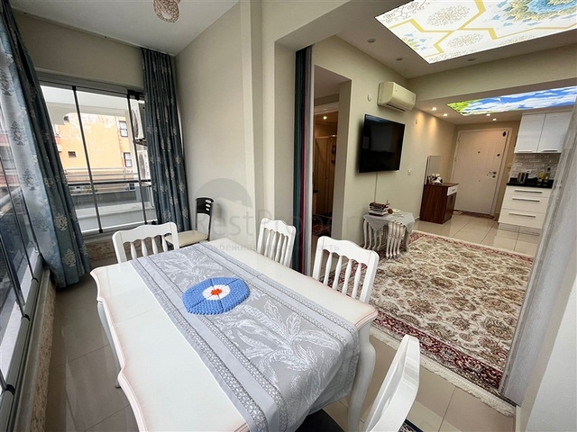 Квартира 1+1 в 300 метрах от пляжа Клеопатра.