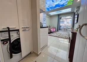 Квартира 1+1 в 300 метрах от пляжа Клеопатра.