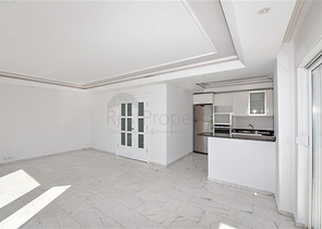 Квартира 2+1 на первой линии с фронтальным видом на море