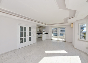 Квартира 2+1 на первой линии с фронтальным видом на море