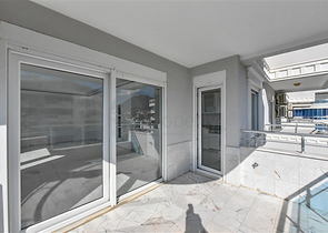 Квартира 2+1 на первой линии с фронтальным видом на море