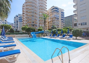 Квартира 2+1 в популярном районе Махмутлар