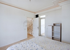 Вилла 4+1 с видом на море в районе Каргыджак