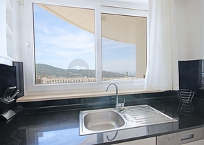 Вилла 4+1 с видом на море в районе Каргыджак