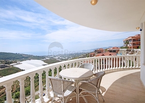 Вилла 4+1 с видом на море в районе Каргыджак