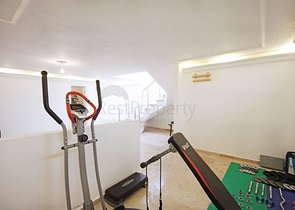 Вилла 4+1 с видом на море в районе Каргыджак