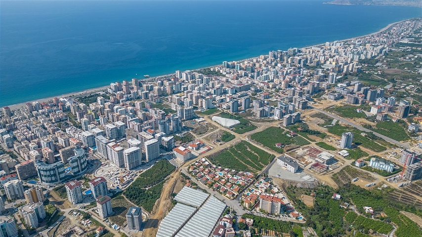 Вилла 2+1 с мебелью и техникой всего 900 м до Средиземного моря