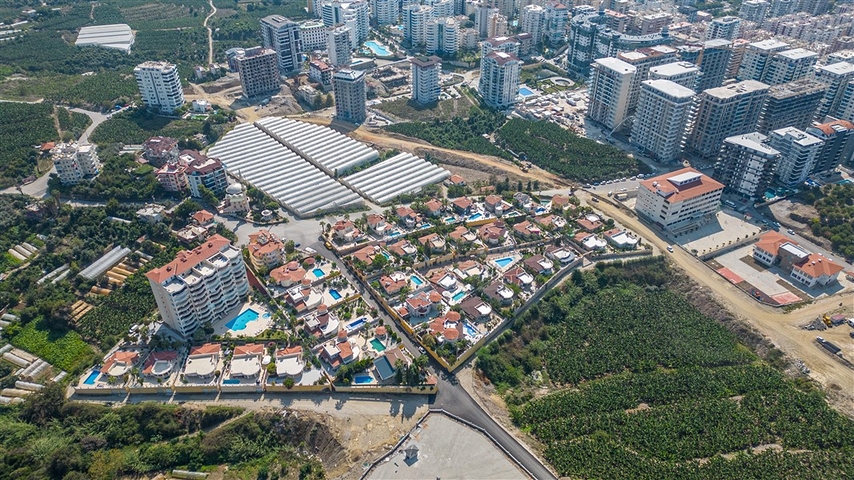 Вилла 2+1 с мебелью и техникой всего 900 м до Средиземного моря