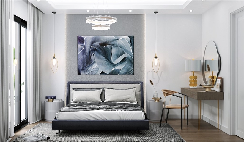 Квартиры в новом строящемся проекте в районе Томюк в 350 метрах от моря