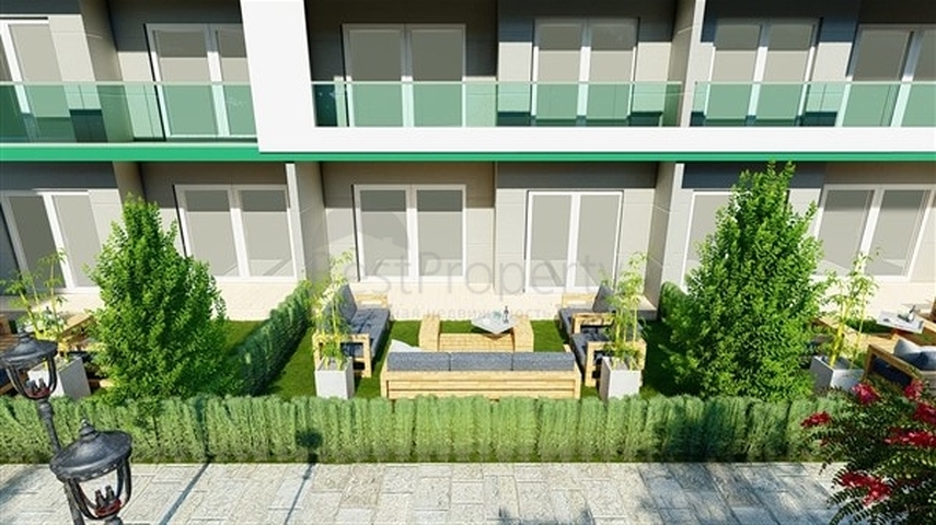 Квартиры в новом строящемся проекте в районе Томюк в 350 метрах от моря