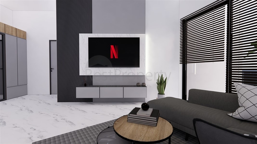 Роскошный проект на стадии строительства в районе Аяш в 150 метрах от моря  