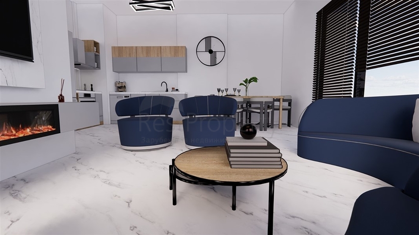 Роскошный проект на стадии строительства в районе Аяш в 150 метрах от моря  