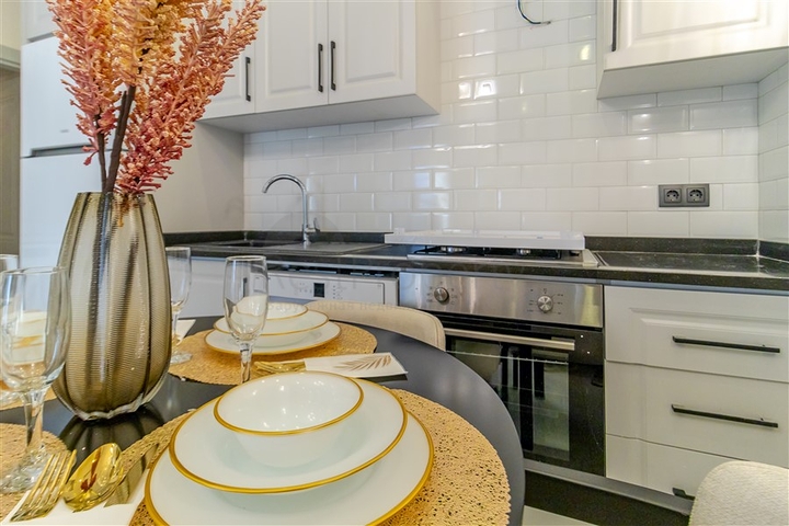 Квартира планировкой 1+1 в современном комплексе в районе Оба