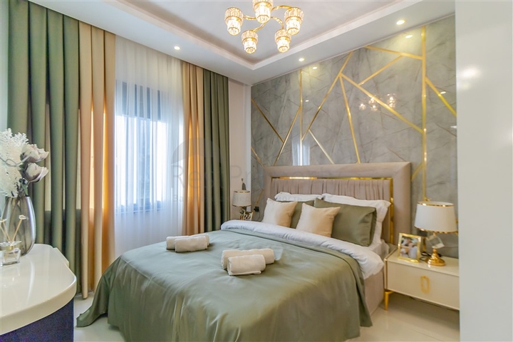 Квартира планировкой 1+1 в современном комплексе в районе Оба