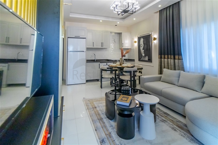 Квартира планировкой 1+1 в современном комплексе в районе Оба