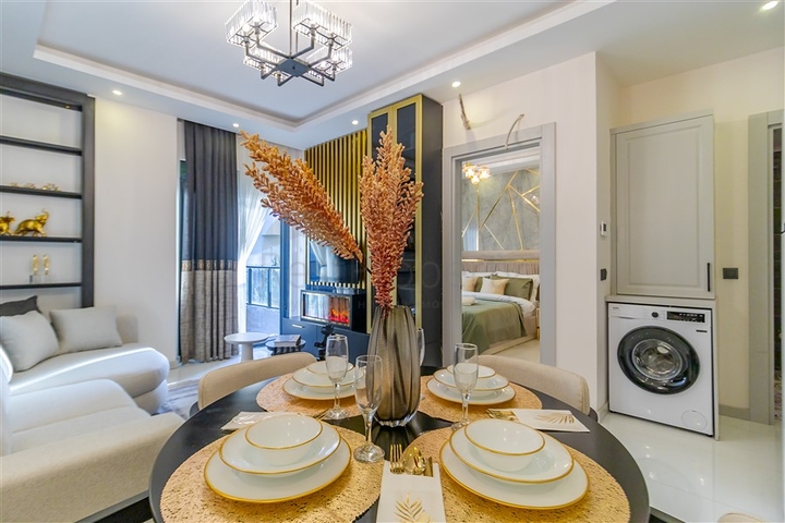 Квартира планировкой 1+1 в современном комплексе в районе Оба