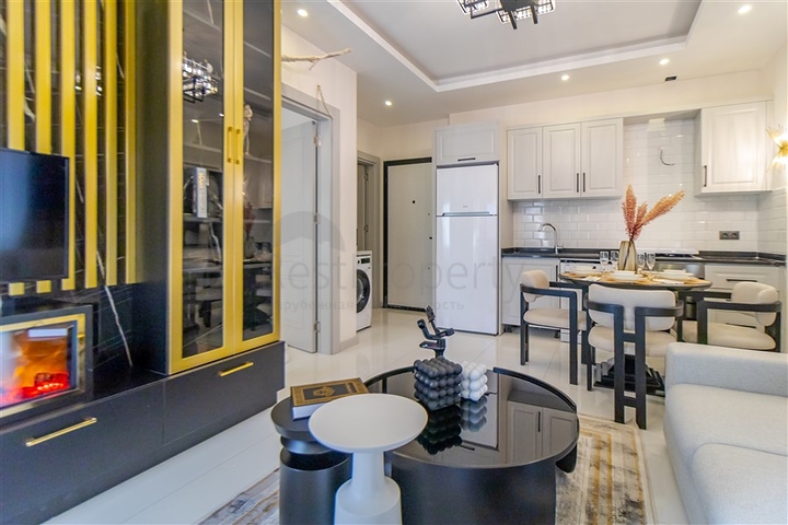 Квартира планировкой 1+1 в современном комплексе в районе Оба