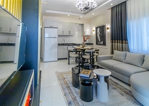 Квартира планировкой 1+1 в современном комплексе в районе Оба