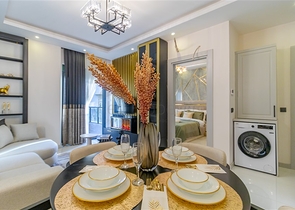 Квартира планировкой 1+1 в современном комплексе в районе Оба