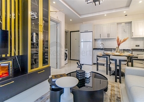 Квартира планировкой 1+1 в современном комплексе в районе Оба