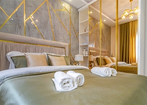 Квартира планировкой 1+1 в современном комплексе в районе Оба