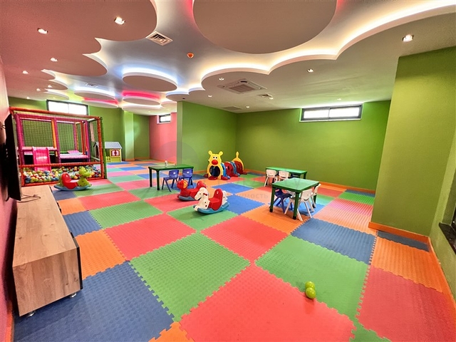 Квартира 1+1 с видом на горы в современном комплексе