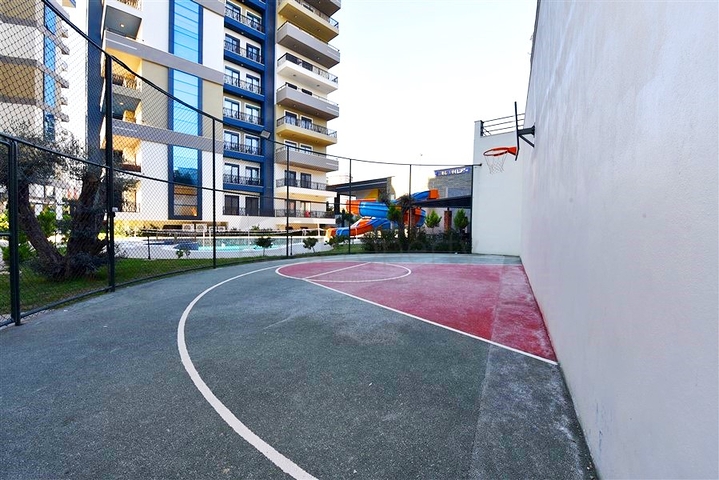 Квартира 1+1 с видом на горы в современном комплексе