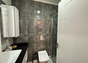 Квартира 1+1 с видом на горы в современном комплексе