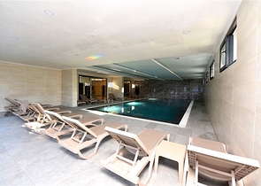 Квартира 1+1 с видом на горы в современном комплексе