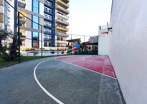 Квартира 1+1 с видом на горы в современном комплексе