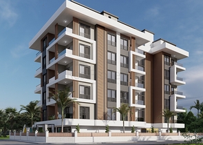 Квартира 2+1 в новом комплексе всего в 600 метрах от моря