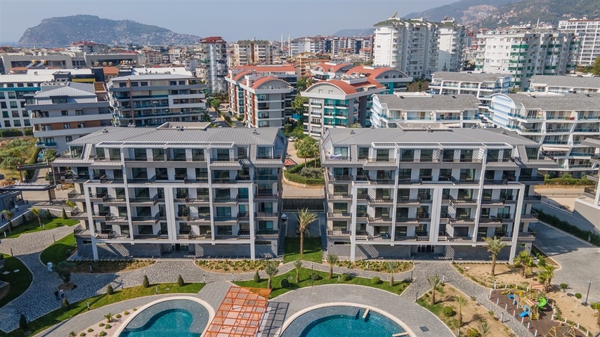 Новый пентхаус 2+1 в одном из лучших комплексов в районе Оба