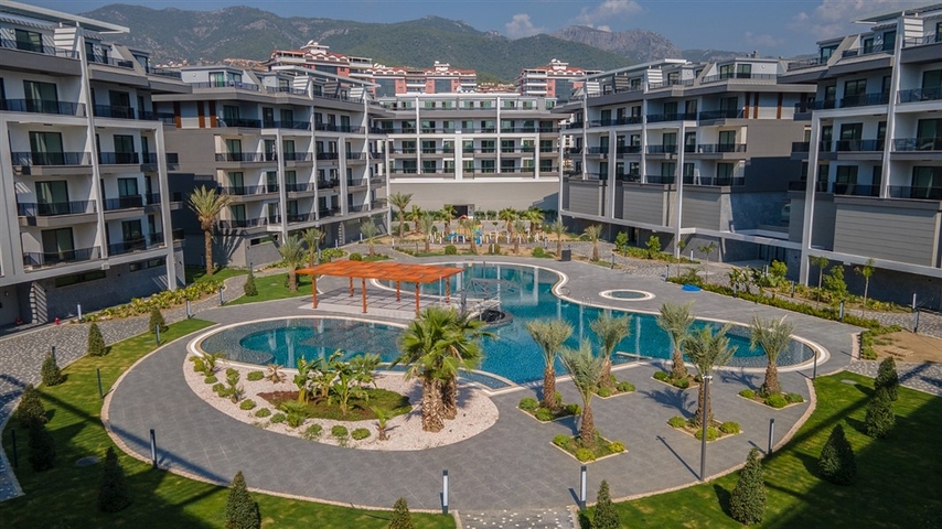 Новый пентхаус 2+1 в одном из лучших комплексов в районе Оба