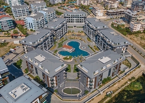 Новый пентхаус 2+1 в одном из лучших комплексов в районе Оба