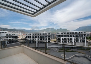 Новый пентхаус 2+1 в одном из лучших комплексов в районе Оба