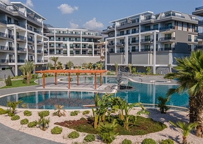 Новый пентхаус 2+1 в одном из лучших комплексов в районе Оба